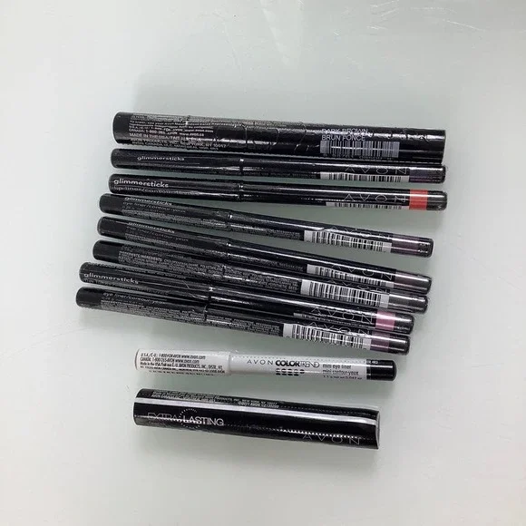 Avon Make up Bundle lipstick glimmersticks eye liner brow gel NWT - Picture 2 of 11